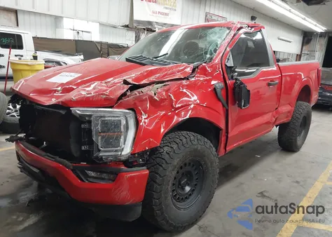 2022 Ford F-150 Xl z USA, uszkodzony, nr VIN 1FTMF1E58NKE47830